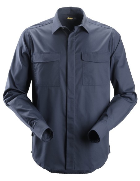 8510 Camisa Servicios manga larga Azul marino