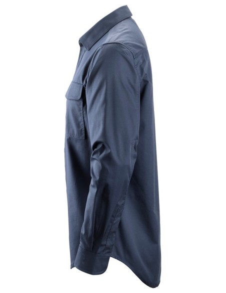 8510 Camisa Servicios manga larga Azul marino