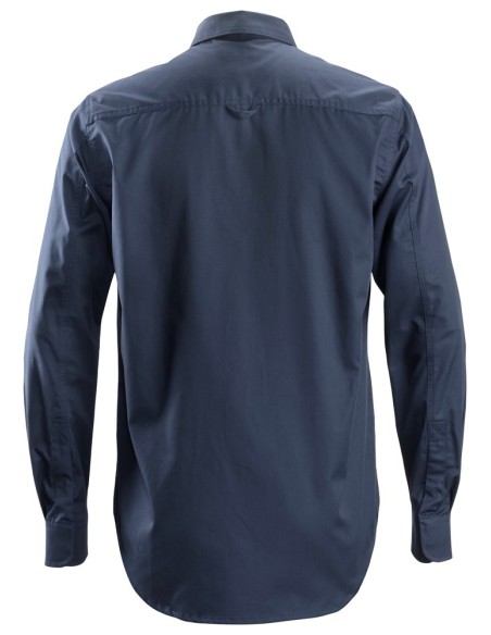 8510 Camisa Servicios manga larga Azul marino