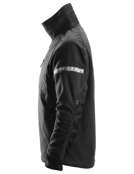 8005 Chaqueta polar cortavientos AllroundWork negra