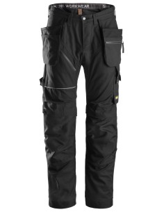 6215 Pantalones largos de trabajo RuffWork algodon con bolsillos flotantes Negro