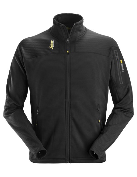 9438 Chaqueta de microforro polar Body Mapping negro