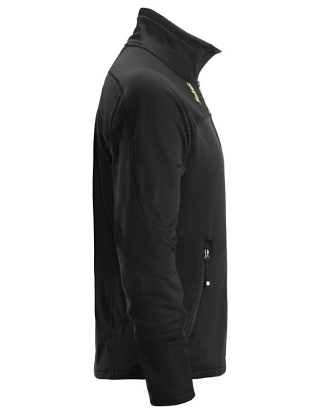 9438 Chaqueta de microforro polar Body Mapping negro