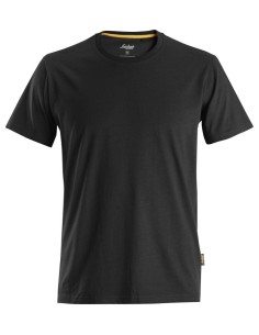2526 Camiseta de algodon organico AllroundWork Negro