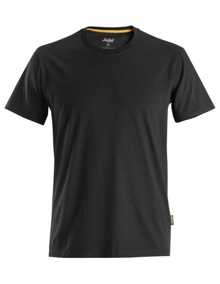 2526 Camiseta de algodon organico AllroundWork Negro