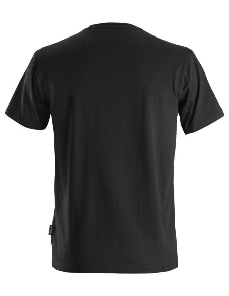 2526 Camiseta de algodon organico AllroundWork Negro