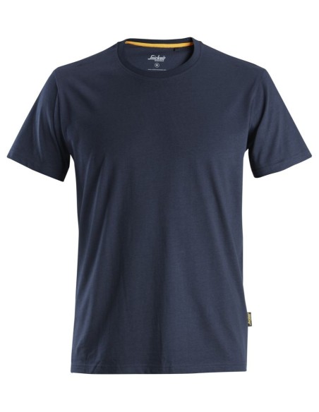 2526 Camiseta de algodon organico AllroundWork Azul marino