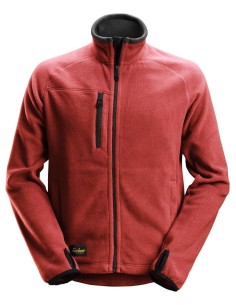 8022 Chaqueta de forro polar Polartec AllroundWork rojo/ negro