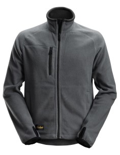 8022 Chaqueta de forro polar Polartec AllroundWork gris acero/ negro