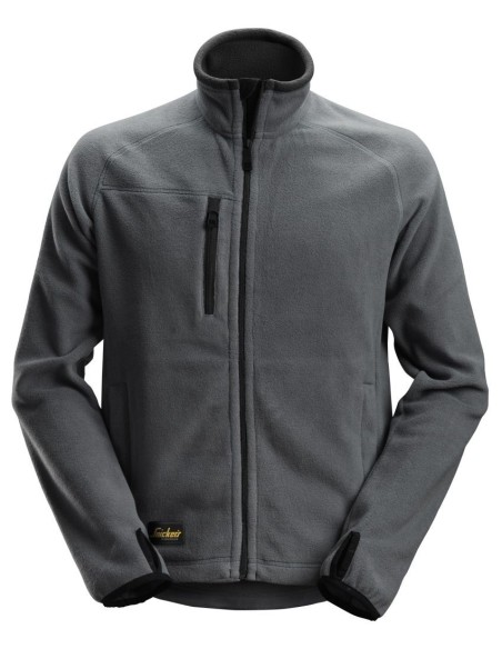 8022 Chaqueta de forro polar Polartec AllroundWork gris acero/ negro