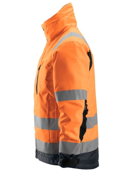 1130 Chaqueta de alta visibilidad clase 3 con aislamiento 37.5 AllroundWork naranja/ gris acero