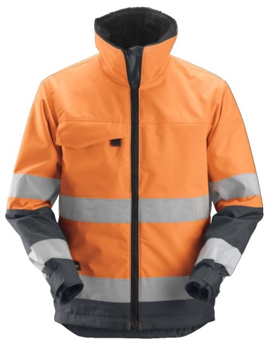 1138 Chaqueta de alta visibilidad clase 3 de invierno Core naranja/ gris acero
