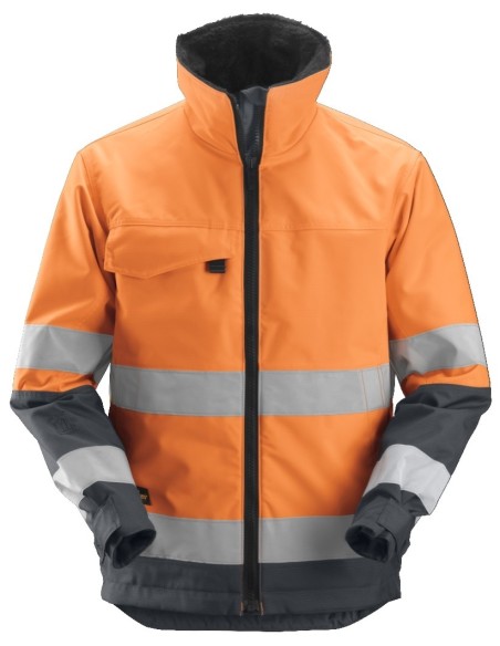 1138 Chaqueta de alta visibilidad clase 3 de invierno Core naranja/ gris acero