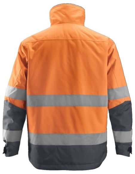 1138 Chaqueta de alta visibilidad clase 3 de invierno Core naranja/ gris acero