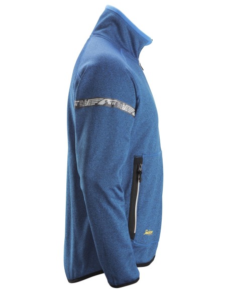 8004 Chaqueta de forro polar 37.5 AllroundWork azul verdadero
