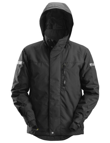1102 Chaqueta impermeable con aislamiento AllroundWork negro