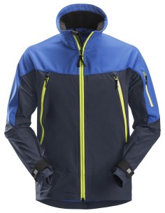 1940 Chaqueta SoftShell elastica FlexiWork Azul verdadero / Azul marino