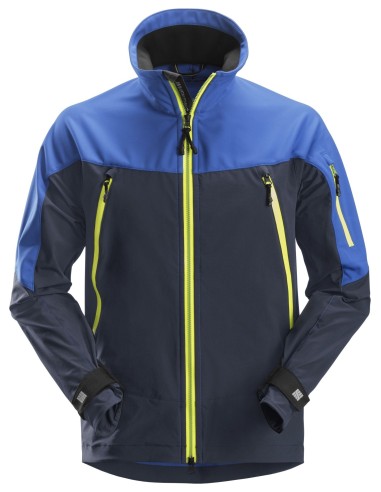 1940 Chaqueta SoftShell elastica FlexiWork Azul verdadero / Azul marino