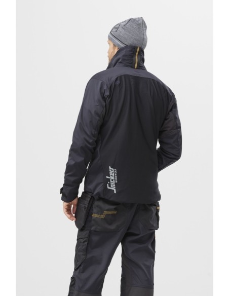 6515 Pantalones largos de trabajo cortaviento GORE Windstopper AllroundWork negro