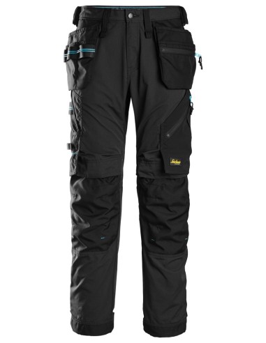 6210 Pantalones largos de trabajo con bolsillos flotantes LiteWork 37.5 negro
