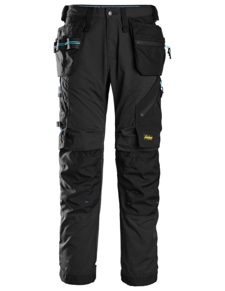 6210 Pantalones largos de trabajo con bolsillos flotantes LiteWork 37.5 negro
