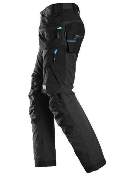 6210 Pantalones largos de trabajo con bolsillos flotantes LiteWork 37.5 negro
