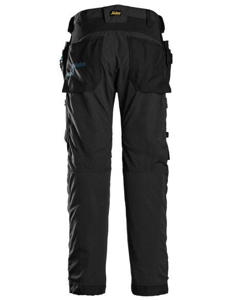 6210 Pantalones largos de trabajo con bolsillos flotantes LiteWork 37.5 negro
