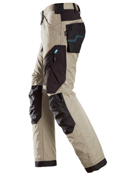 6310 Pantalones largos de trabajo LiteWork 37.5 beige-negro