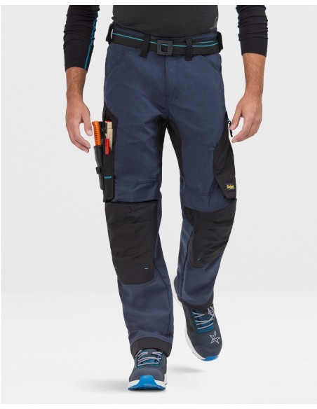 6310 Pantalones largos de trabajo LiteWork 37.5 azul marino-negro