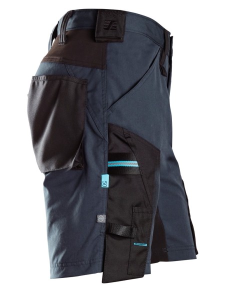 6112 Pantalones cortos de trabajo LiteWork 37.5 azul marino/ negro