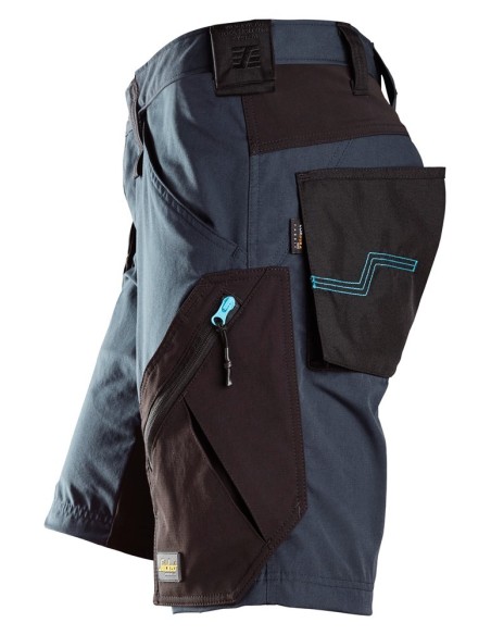 6112 Pantalones cortos de trabajo LiteWork 37.5 azul marino/ negro