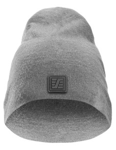 9009 GORRO DE LANA MERINO GRIS JASPEADO