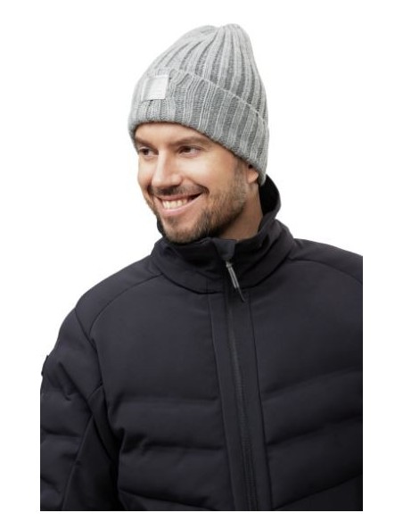 9027 GORRO REFLECTANTE GRIS JASPEADO