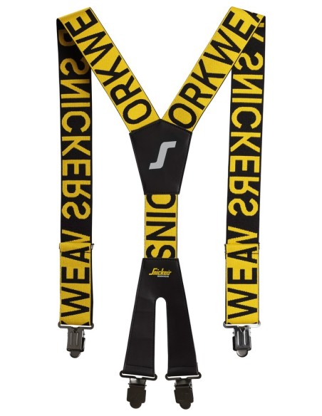 9064 TIRANTES CON LOGOTIPO AMARILLO-NEGRO