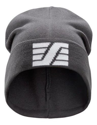 9035 GORRO PARA EL USO DIARIO 100% ACRILICO GRIS ACERO-BLANCO