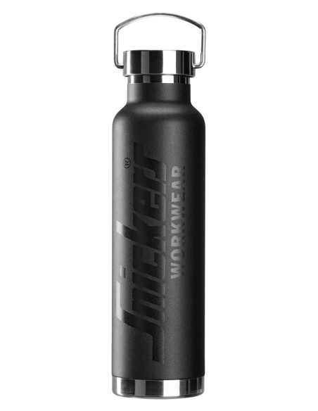 9901 TERMO BOTELLA DE ACERO INOXIDABLE CON AISLAMIENTO DE DOBLE CAPA NEGRO