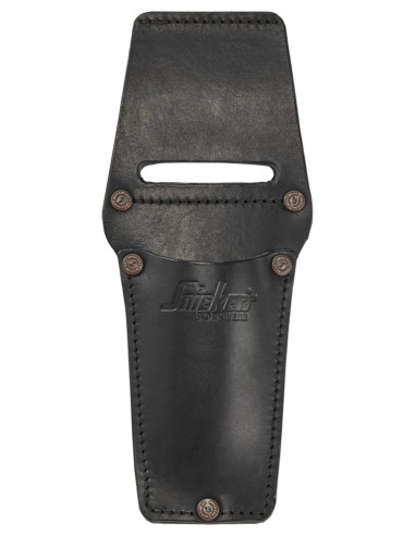 9769 FUNDA PARA NAVAJAS MULTIUSOS 100% CUERO NEGRO