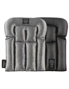 9118 RODILLERAS SOLADOR NEGRO-GRIS T-UNICA