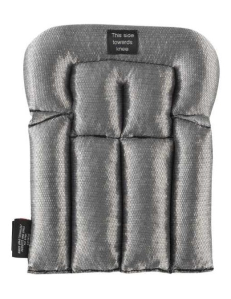 9118 RODILLERAS SOLADOR NEGRO-GRIS T-UNICA