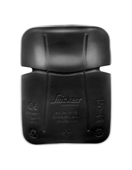 9119 RODILLERAS SOLADOR D3O NEGRO-ARENA T-UNICA