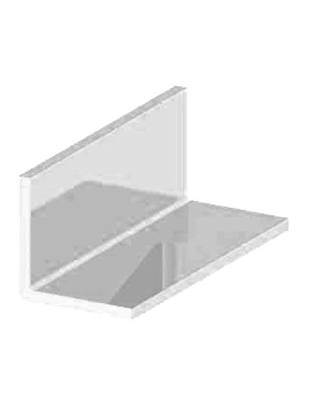 Ángulo perfilería aluminio 1 m