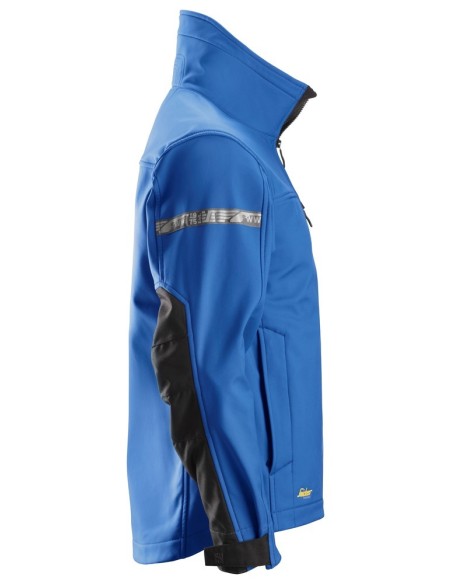 1200 Chaqueta Soft Shell AllroundWork azul verdadero-negro