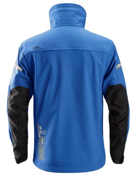 1200 Chaqueta Soft Shell AllroundWork azul verdadero-negro