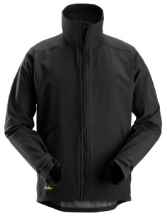 1205 Chaqueta cortaviento SoftShell AllroundWork negro