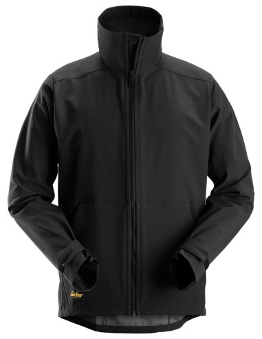 1205 Chaqueta cortaviento SoftShell AllroundWork negro