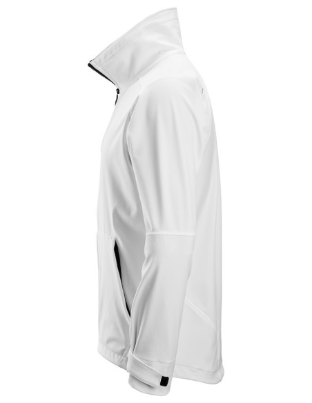 1205 Chaqueta cortaviento SoftShell AllroundWork blanco