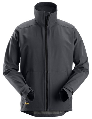1205 Chaqueta cortaviento SoftShell AllroundWork gris acero