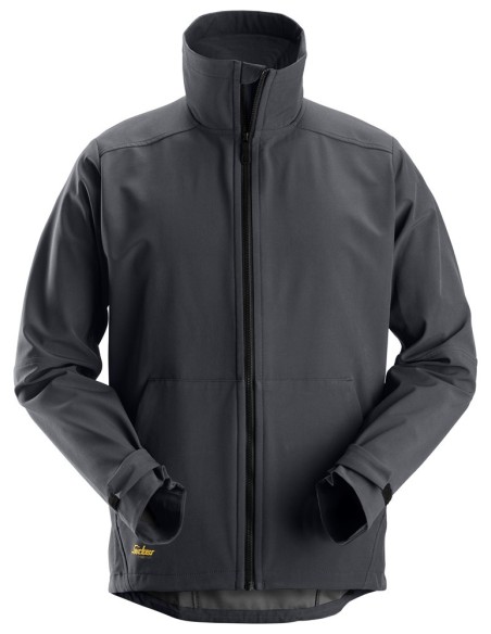 1205 Chaqueta cortaviento SoftShell AllroundWork gris acero