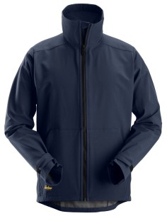 1205 Chaqueta cortaviento SoftShell AllroundWork azul marino