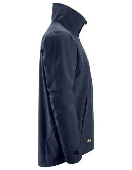 1205 Chaqueta cortaviento SoftShell AllroundWork azul marino